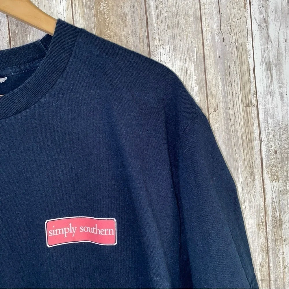 Simply Southern Navy Tee - Picture 4 of 6